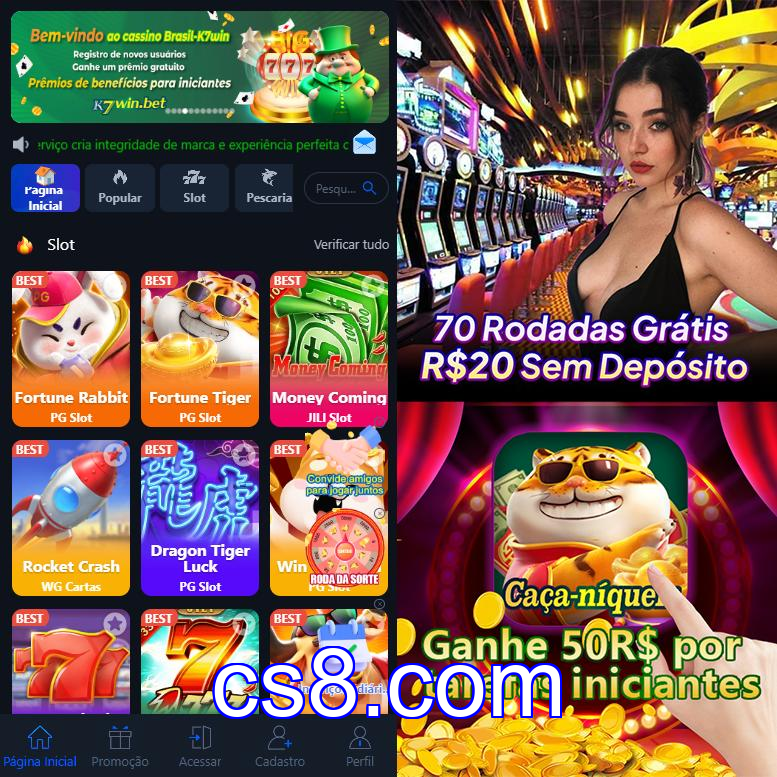 Cadastro no cs8: Comece com um Bônus de Boas-vindas!